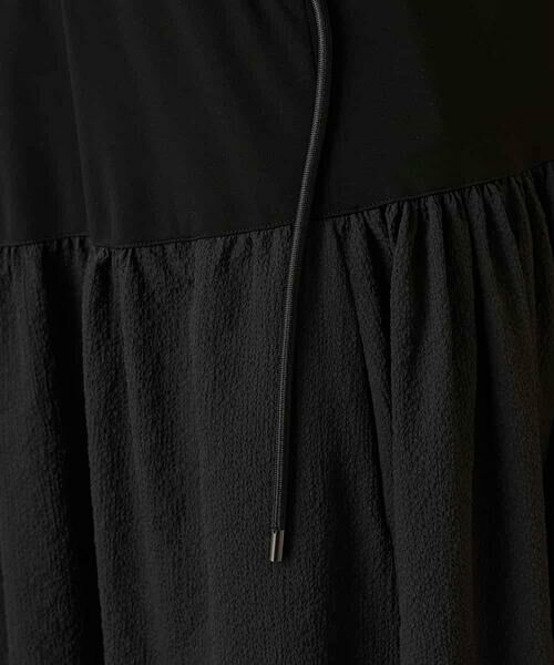 HIROKO KOSHINO / ヒロココシノ ロング・マキシ丈ワンピース | 異素材コンビネーションワンピース /日本製/洗える | 詳細11