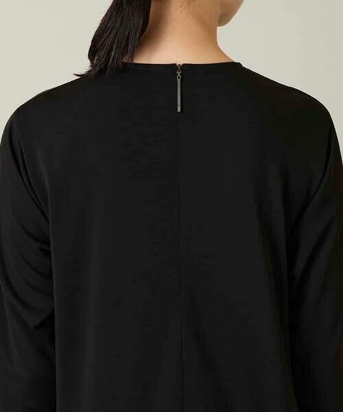 HIROKO KOSHINO / ヒロココシノ ロング・マキシ丈ワンピース | 異素材コンビネーションワンピース /日本製/洗える | 詳細6