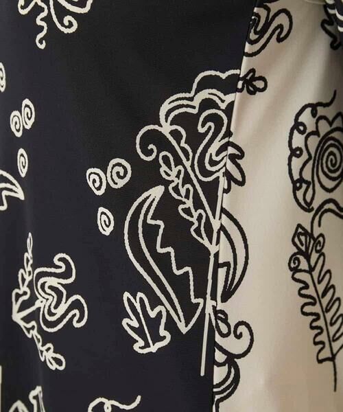 HIROKO KOSHINO / ヒロココシノ ロング・マキシ丈ワンピース | ボタニカルプリントサイドポケットワンピース /日本製/洗える | 詳細11