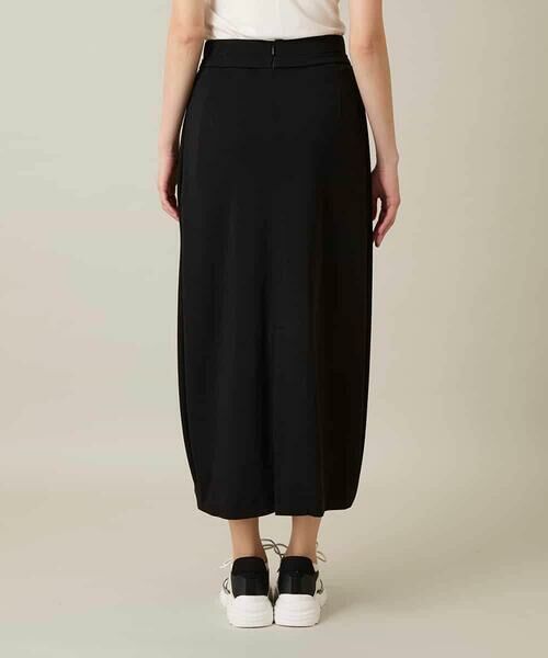 HIROKO KOSHINO / ヒロココシノ ロング・マキシ丈スカート | サイドタックジャージースカート /日本製/洗える | 詳細3