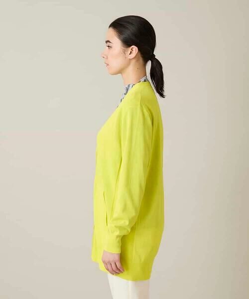 HIROKO KOSHINO / ヒロココシノ カーディガン・ボレロ | 和紙ニットロングカーディガン /洗える | 詳細3