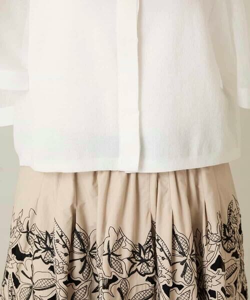 HIROKO KOSHINO / ヒロココシノ カーディガン・ボレロ | フレアスリーブシアーニットカーディガン /洗える | 詳細9