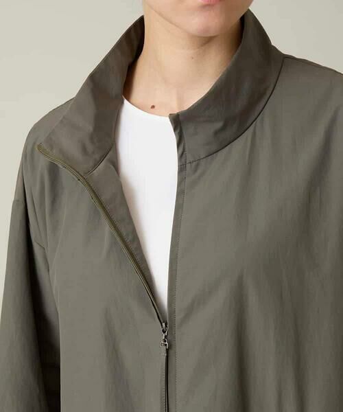 HIROKO KOSHINO / ヒロココシノ その他アウター | ポケットアクセントタフタロングコート | 詳細10