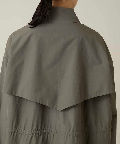 HIROKO KOSHINO / ヒロココシノ その他アウター | ポケットアクセントタフタロングコート | 詳細11