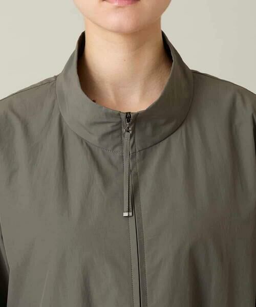 HIROKO KOSHINO / ヒロココシノ その他アウター | ポケットアクセントタフタロングコート | 詳細5