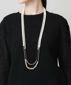 HIROKO KOSHINO / ヒロココシノ ネックレス・ペンダント・チョーカー | コンビネーションロングネックレス/日本製