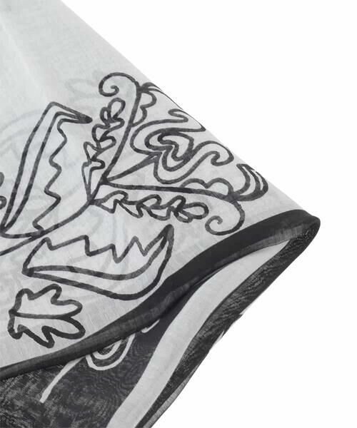HIROKO KOSHINO / ヒロココシノ マフラー・ショール・スヌード・ストール | ボタニカルプリントストール | 詳細2