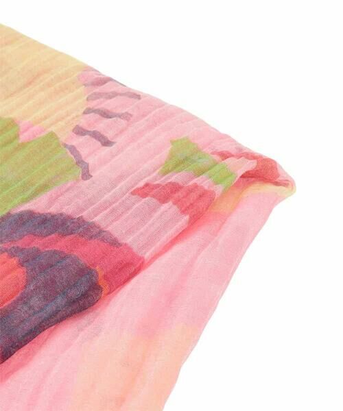 HIROKO KOSHINO / ヒロココシノ マフラー・ショール・スヌード・ストール | ボタニカルフラワープリントストール | 詳細2