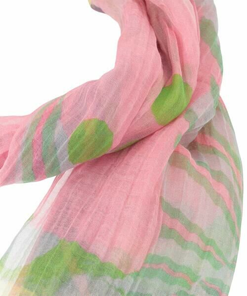 HIROKO KOSHINO / ヒロココシノ マフラー・ショール・スヌード・ストール | ボタニカルフラワープリントストール | 詳細5