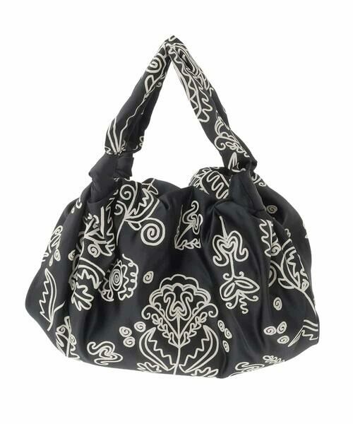 HIROKO KOSHINO / ヒロココシノ トートバッグ | ボタニカルプリントバッグ | 詳細4