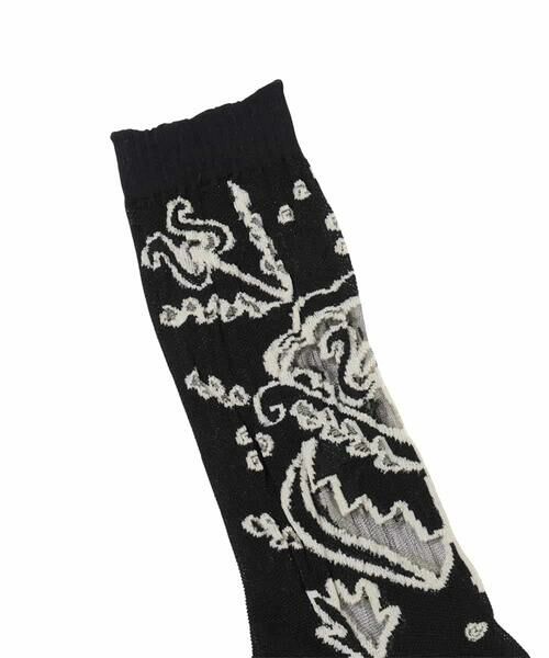 HIROKO KOSHINO / ヒロココシノ その他小物 | ボタニカルメッシュソックス/日本製/洗濯機で洗える | 詳細4