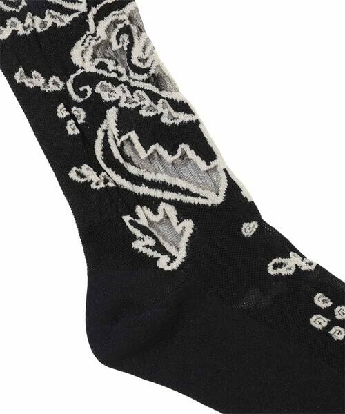 HIROKO KOSHINO / ヒロココシノ その他小物 | ボタニカルメッシュソックス/日本製/洗濯機で洗える | 詳細5