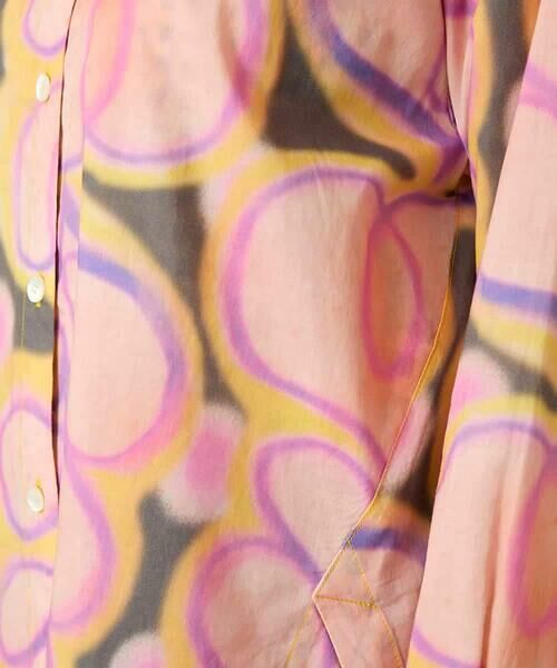 HIROKO KOSHINO / ヒロココシノ シャツ・ブラウス | フラワーファジーローンシャツ | 詳細11