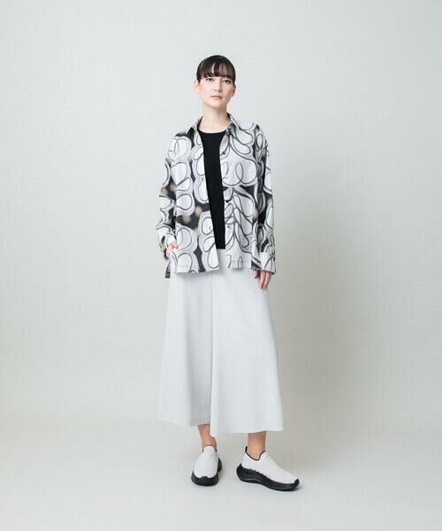 HIROKO KOSHINO / ヒロココシノ シャツ・ブラウス | フラワーファジーローンシャツ | 詳細14