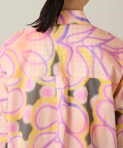 HIROKO KOSHINO / ヒロココシノ シャツ・ブラウス | フラワーファジーローンシャツ | 詳細7