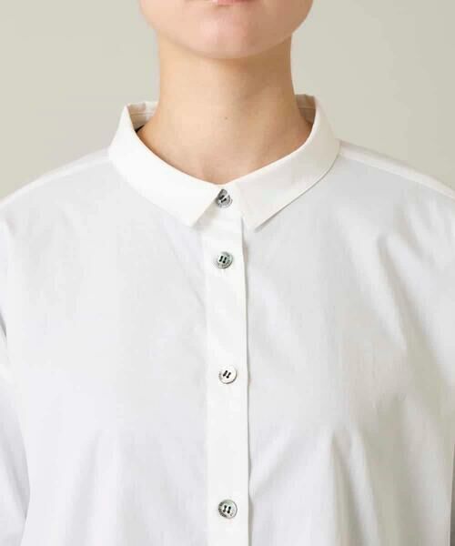 HIROKO KOSHINO / ヒロココシノ シャツ・ブラウス | ドッグ刺繍プリントブロードシャツ | 詳細5