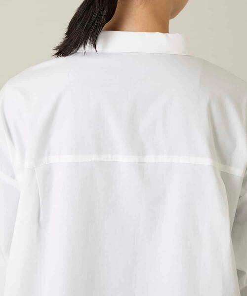 HIROKO KOSHINO / ヒロココシノ シャツ・ブラウス | ドッグ刺繍プリントブロードシャツ | 詳細6