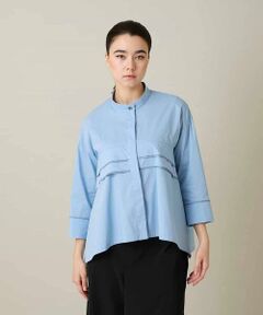 HIROKO KOSHINO / ヒロココシノ シャツ・ブラウス | ジグザグステッチブラウス/洗える