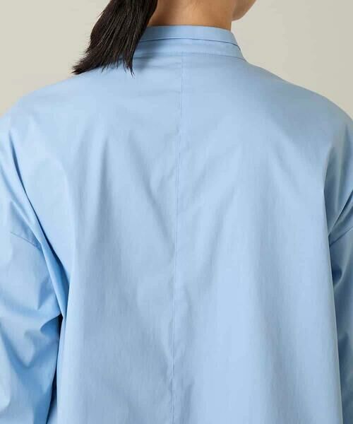 HIROKO KOSHINO / ヒロココシノ シャツ・ブラウス | ジグザグステッチブラウス/洗える | 詳細6