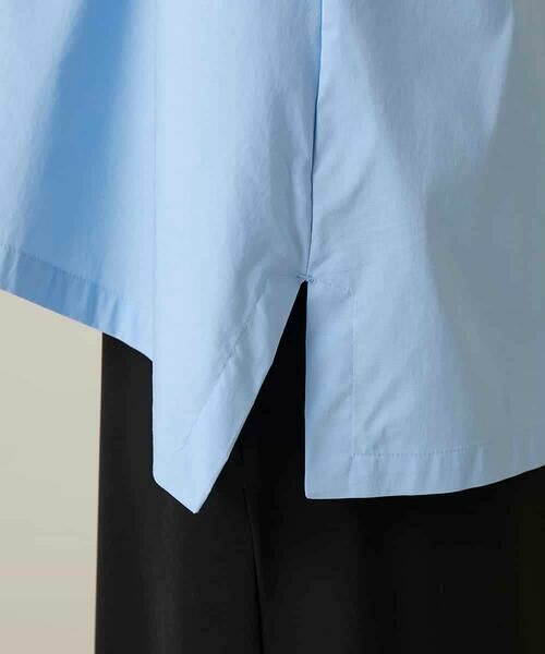 HIROKO KOSHINO / ヒロココシノ シャツ・ブラウス | ジグザグステッチブラウス/洗える | 詳細9