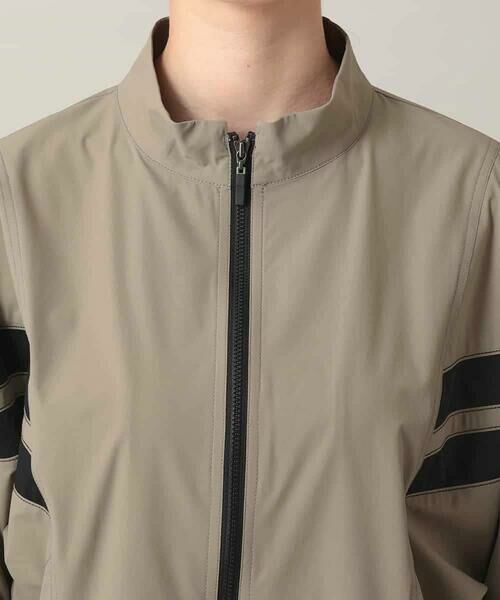 HIROKO KOSHINO / ヒロココシノ ロング・マキシ丈ワンピース | 配色ラインフロントジップワンピース | 詳細4