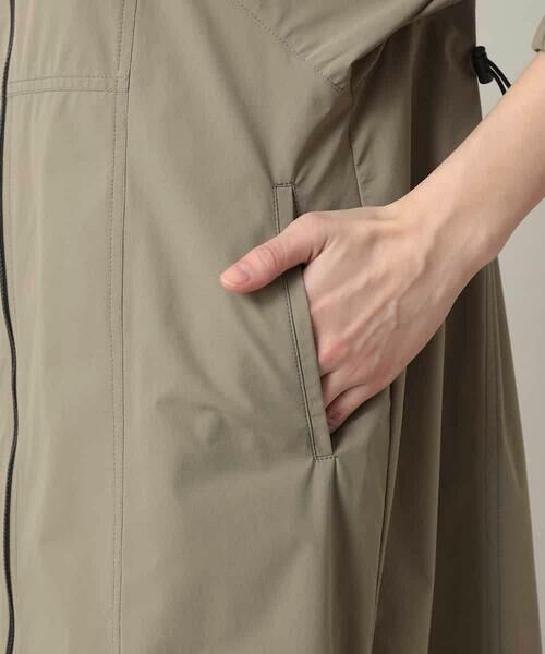 HIROKO KOSHINO / ヒロココシノ ロング・マキシ丈ワンピース | 配色ラインフロントジップワンピース | 詳細7