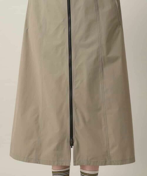 HIROKO KOSHINO / ヒロココシノ ロング・マキシ丈ワンピース | 配色ラインフロントジップワンピース | 詳細9