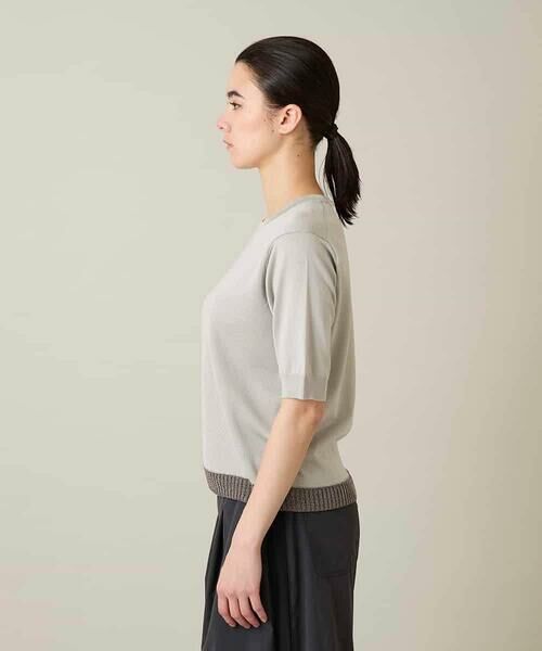 HIROKO KOSHINO / ヒロココシノ ニット・セーター | ソフトラメニットトップス | 詳細2