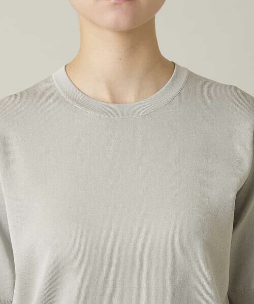 HIROKO KOSHINO / ヒロココシノ ニット・セーター | ソフトラメニットトップス | 詳細4