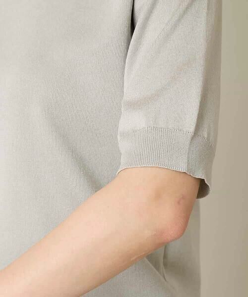 HIROKO KOSHINO / ヒロココシノ ニット・セーター | ソフトラメニットトップス | 詳細6