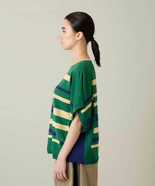 HIROKO KOSHINO / ヒロココシノ ニット・セーター | ハイゲージカラーブロックニットプルオーバー/日本製/洗える | 詳細2