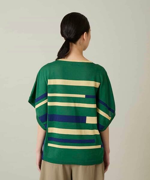 HIROKO KOSHINO / ヒロココシノ ニット・セーター | ハイゲージカラーブロックニットプルオーバー/日本製/洗える | 詳細3