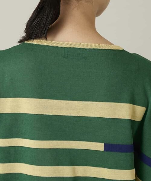 HIROKO KOSHINO / ヒロココシノ ニット・セーター | ハイゲージカラーブロックニットプルオーバー/日本製/洗える | 詳細5