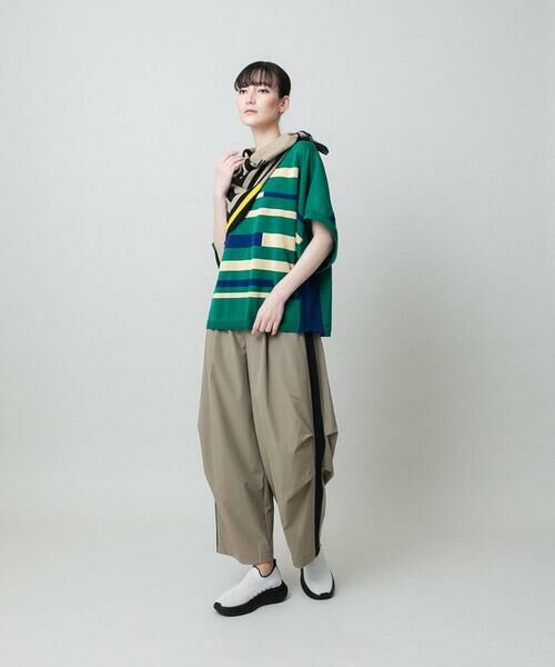 HIROKO KOSHINO / ヒロココシノ ニット・セーター | ハイゲージカラーブロックニットプルオーバー/日本製/洗える | 詳細9