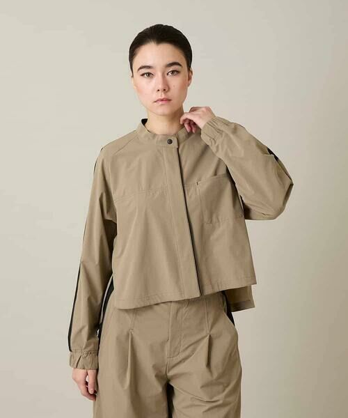 HIROKO KOSHINO / ヒロココシノ シャツ・ブラウス | 配色ラインフロントボタンシャツブラウス | 詳細1