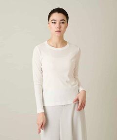 HIROKO KOSHINO / ヒロココシノ カットソー | シアーインナープルオーバー/日本製/洗濯機で洗える