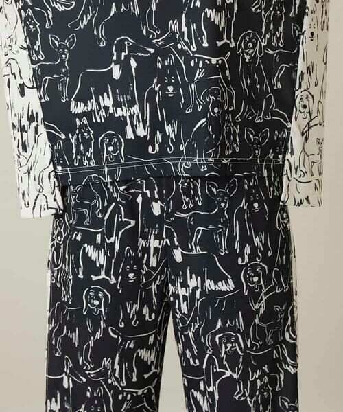 HIROKO KOSHINO / ヒロココシノ カットソー | ドッグモチーフプルオーバー/日本製/洗える | 詳細7