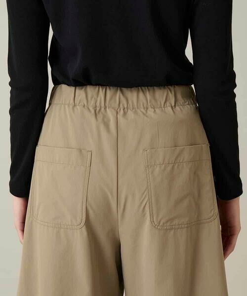 HIROKO KOSHINO / ヒロココシノ チノ・ワークパンツ | 配色ラインカーブタックパンツ | 詳細6