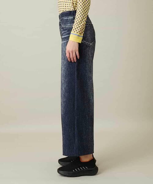 HIROKO KOSHINO / ヒロココシノ その他パンツ | ストレッチデニムワイドパンツ/日本製/洗える | 詳細2