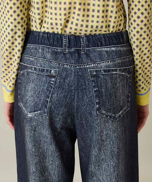 HIROKO KOSHINO / ヒロココシノ その他パンツ | ストレッチデニムワイドパンツ/日本製/洗える | 詳細6