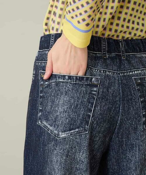 HIROKO KOSHINO / ヒロココシノ その他パンツ | ストレッチデニムワイドパンツ/日本製/洗える | 詳細8