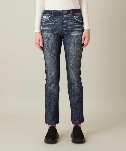 HIROKO KOSHINO / ヒロココシノ チノ・ワークパンツ | ストレッチデニムパンツ/日本製/洗える | 詳細1