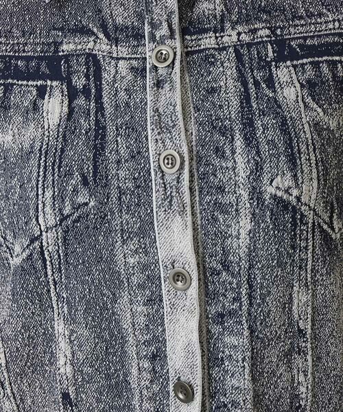 HIROKO KOSHINO / ヒロココシノ ロング・マキシ丈ワンピース | 立体ストレッチデニムワンピース /日本製/洗える | 詳細6