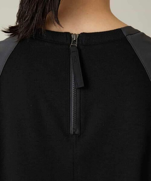 HIROKO KOSHINO / ヒロココシノ ロング・マキシ丈ワンピース | 異素材ドッキングワンピース/日本製/洗える | 詳細6