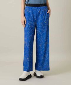 HIROKO KOSHINO / ヒロココシノ チノ・ワークパンツ | ドッグモチーフイージーパンツ/日本製/洗える