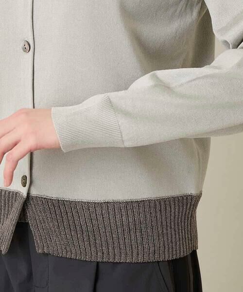 HIROKO KOSHINO / ヒロココシノ カーディガン・ボレロ | ソフトラメニットカーディガン | 詳細8