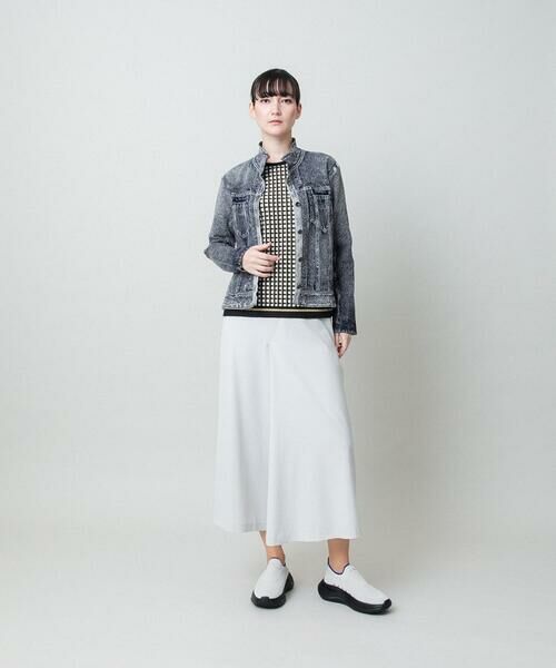 HIROKO KOSHINO / ヒロココシノ セットアップ | 立体ストレッチデニムスタンドカラージャケット/日本製/洗える | 詳細11