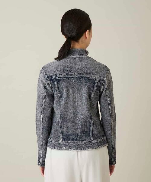 HIROKO KOSHINO / ヒロココシノ セットアップ | 立体ストレッチデニムスタンドカラージャケット/日本製/洗える | 詳細4