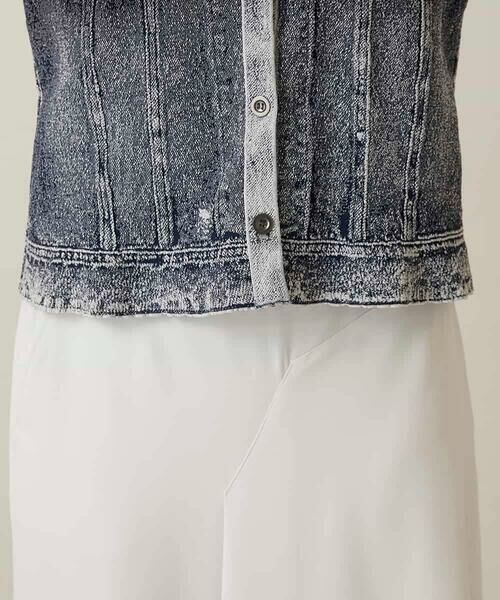 HIROKO KOSHINO / ヒロココシノ セットアップ | 立体ストレッチデニムスタンドカラージャケット/日本製/洗える | 詳細8