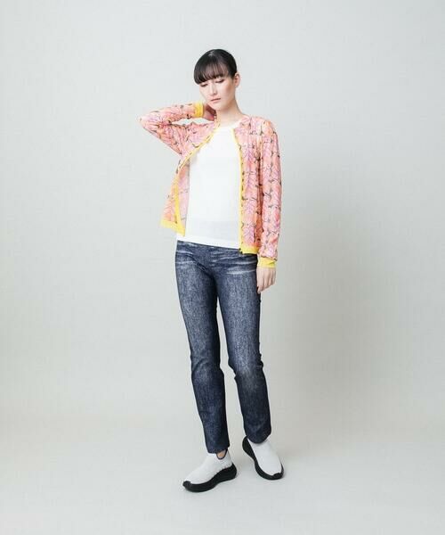 HIROKO KOSHINO / ヒロココシノ その他アウター | ファジーフラワーチュールブルゾン/日本製/洗える | 詳細14